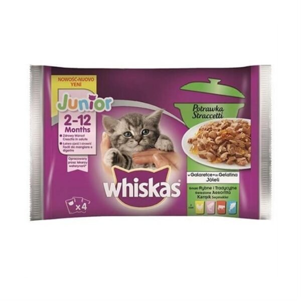 Whiskas Pouch Güveç Yavru Klasik Seç. 85gr 4 lü